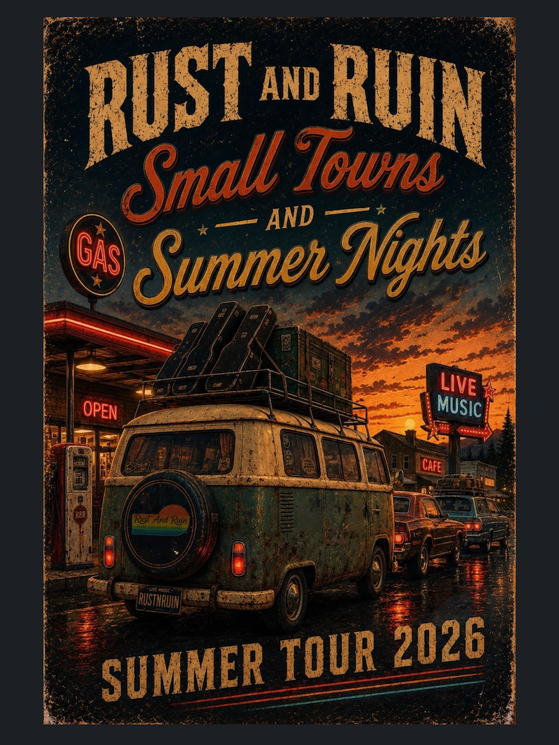 Small Towns and Summer Nights Road Trip Edition poster